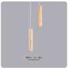 modern wood LED Pendant lights dining room Hangingamp bedroom lamp restaurant Rubber wood indoor decor Suspension lighting
