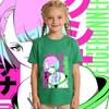 Cyberpunk Edgerunners Lucy Anime Print Boys Girls Cotton T Shirt Kids Casual Short Sleeve Top Soft Breathable Summer Clothes