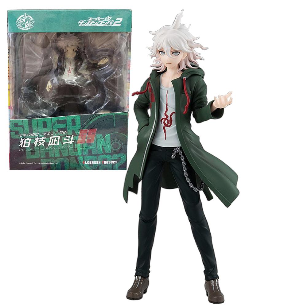 20.5СМ Фігурка Комаеда Нагіто У стійці Персонаж гри Аніме Danganronpa Модель Іграшка Подарунок Колекція Прикраси Вироби ПВХ