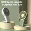 with Hook Foldable Handheld Desktop Fan Quiet Operation Portable Cooling Fan Travel