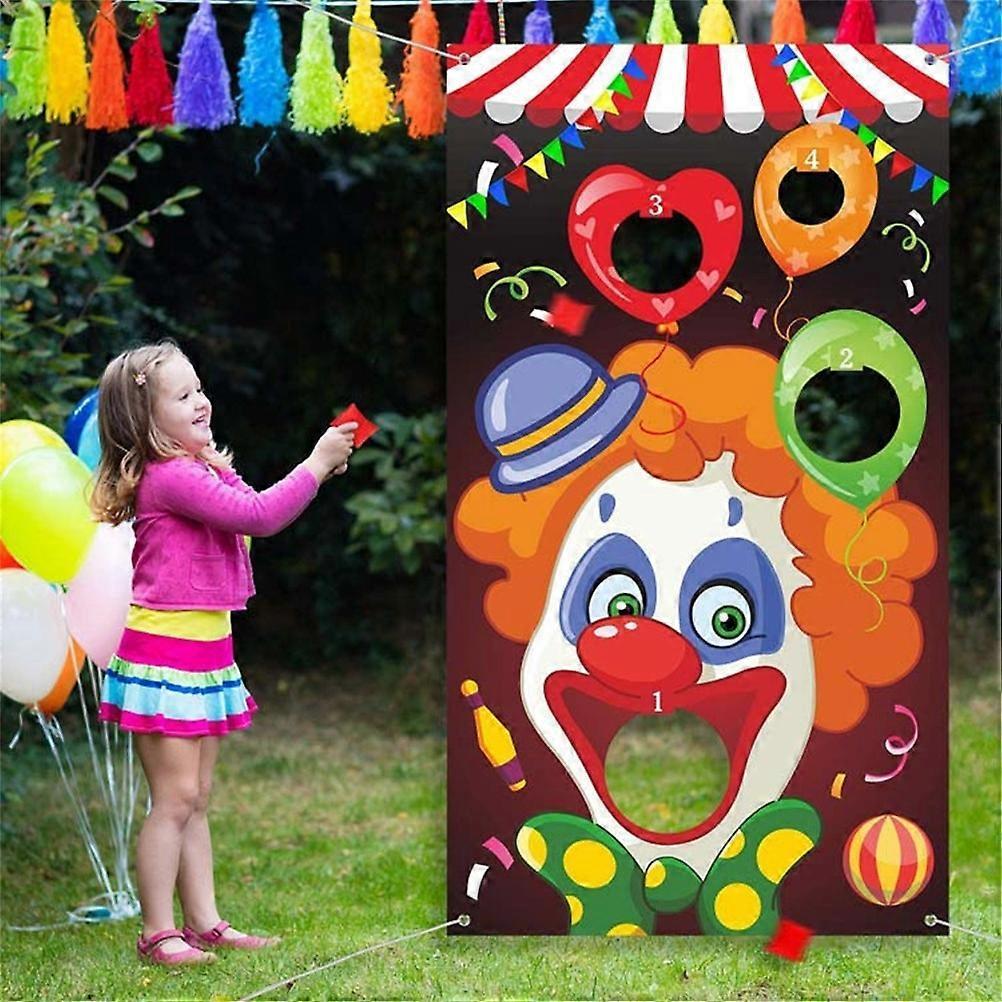 Halloween Bean Bag Toss Game Banner Halloween Toy Outdoor Throwing Games for Adults Kids Party Funny Prop Decorations Supplies Accessories