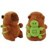 Clearstone Capybara Plush Keychain Chabimaru Turtle 23cm Brown