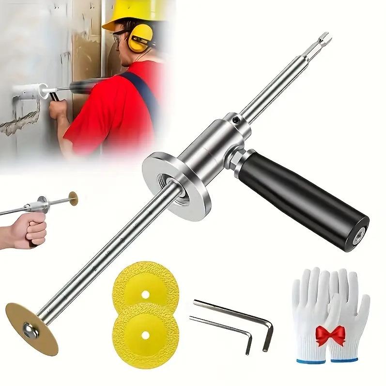 PVC Pipe Cutter with Adjustable Scale for Hydroelectric Installation