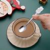Christmas Spoon Gift Box Tableware Set Coffee Stirring Spoon Dessert Spoon Creative Cartoon Stainless Steel Christmas Spoon