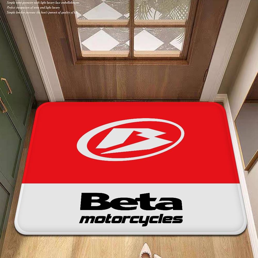 B-Beta Motorcycles Bathroom Mat Anti-slip Absorb Water Long Strip Cushion Bedroon Mat Welcome Doormat