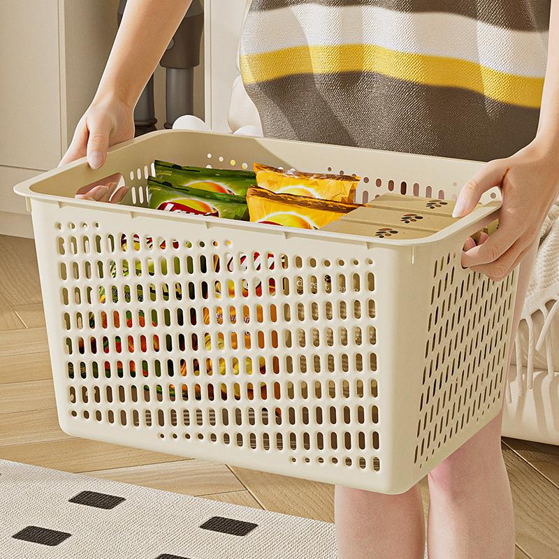 1Pcsmiscellaneous Storage Box, Toy Storage Basket, Household Plastic Storage Box, Kitchen Cabinet, Desktop Storage Box