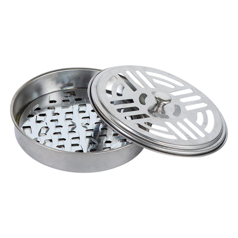 Stainless Steel Mosquito Coil Tray Holder Household With Mosquito Coil Holder Metal Tray Anti-mosquito Home Hotel Durable Fire P