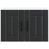 Wall Cabinet LUCCA Black 60 X 31 X 40 Cm Particleboard