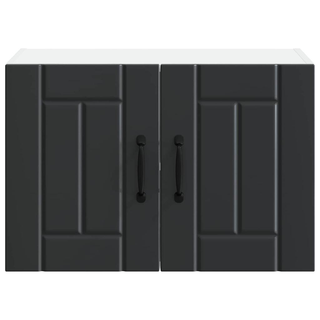 Wall Cabinet LUCCA Black 60 X 31 X 40 Cm Particleboard