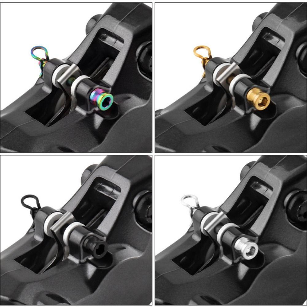 Titanium Bicycle Disc Brakes Screws Bicycle Disc Brake Fixing Screw  Cycling Parts