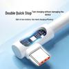 10A Super Fast Charging Elbow Type-C Cable for Huawei, Vivo, Oppo, Honor