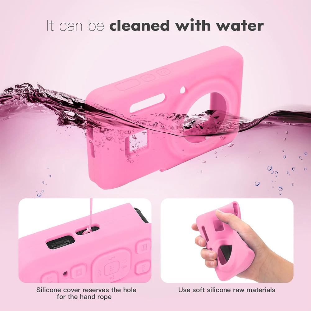 For KODAK PIXPRO FZ55 Digital Camera Cover Soft Silicone Protective Case Slim Fit Camera Bag Outdoor Travel Camera Protect Case