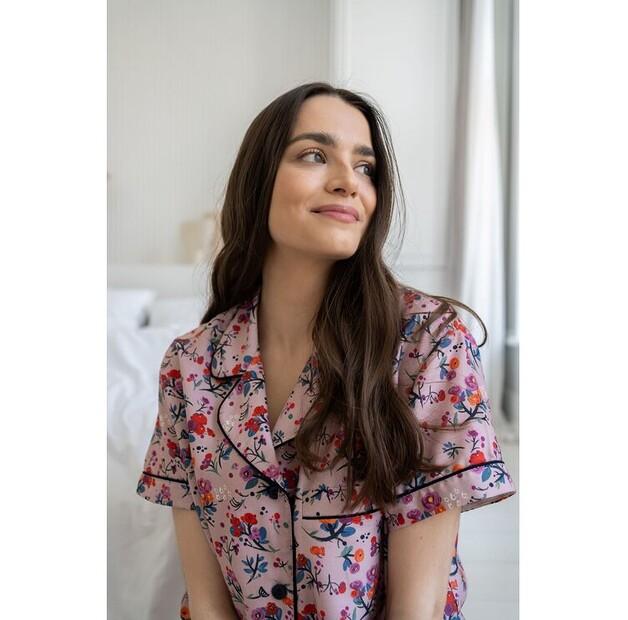 Пижама White pocket Атласная