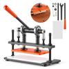 VEVOR Leather Cutting Machine 260 x 150 mm Embossing Plate Die Cutter, Hand Press Leather Embossing & Die Cutting, 1.5 T Pressure, 12 mm Stroke