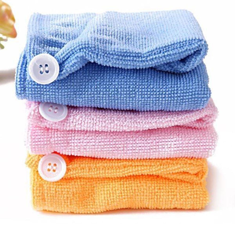 Bamboo Turban Wrap Bath Spa Hat Towel Salon Towels Quick Dry Towel Dryer Bathing Hair Drying