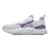 Li Ning Comfortable Breathable Low-Top Running Shoes Women Sneaker White Purple AGCR074-1