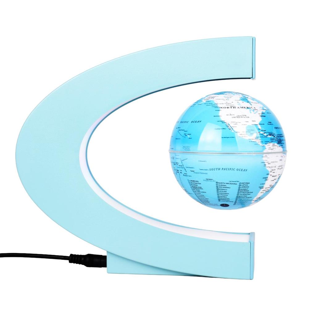 High-End Magnetic Levitation Globe: Creative Black Technology Home Décor and Unique Birthday Gift