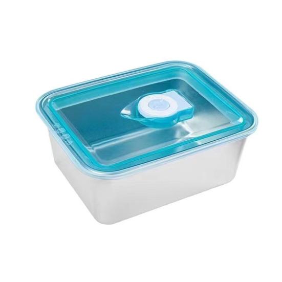 1/6Pcs Stainless Steel Bento Storage Box Leak-proof Stackable Design Snack Container with Lid Lunch Container