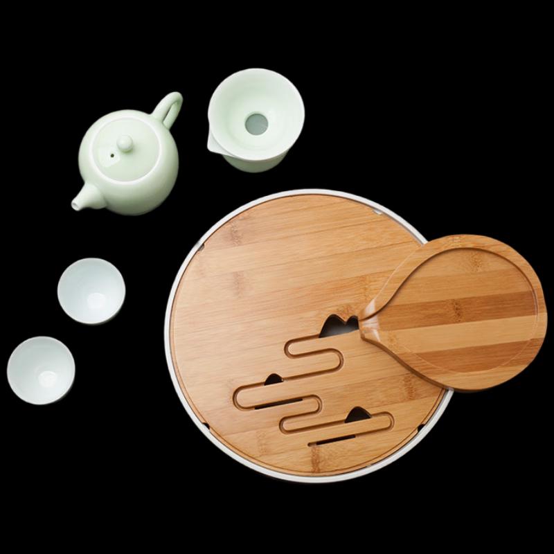 Wanchunhe Splendid Landscape Celadon Tea Set
