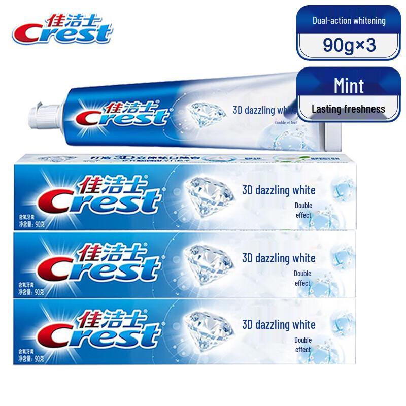 

Crest 3D White Dual Effect Whitening Toothpaste