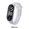 New Fashion M3LED White Light Sports Touch Control Bracelet for Campus Students & Couples.