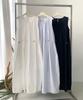 Baseukala Shirring Stone Sleeveless Long Dress (3Colors)