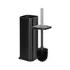 Teesa Toilet Brush, Matt Black, Steel Tube