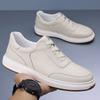 Summer New Men's Casual Shoes Leather Breathable Men's Foot Cover Versatile Leather Shoes Men's Shoes