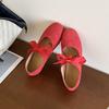 Fashion Fashion Shallow Ladies Mary Janes Flats Slip On Shoes Soft Female Round Toe Footwear Butterfly-Knot Women Flats Shoes New