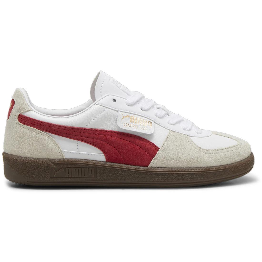 

Sneaker Puma Palermo Leather Puma White Vapor Gray Club Red(396464-05) 41