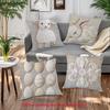 Soft 2D Printed Cushions with Sheep Rabbit Patterns Polyester pillowcase,sofa decorative cushion cov Headboard Pillow
