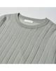WORTHWHILE MOVEMENT Viscose Damaged Knit (Sage)