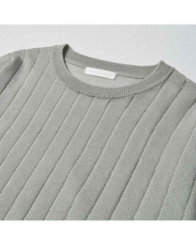 WORTHWHILE MOVEMENT Viscose Damaged Knit (Sage)