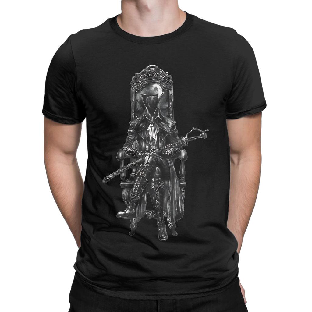 Lady Maria Bloodborne Funny 100 Cotton TShirt Bloodborne Tops Tees For Unisex