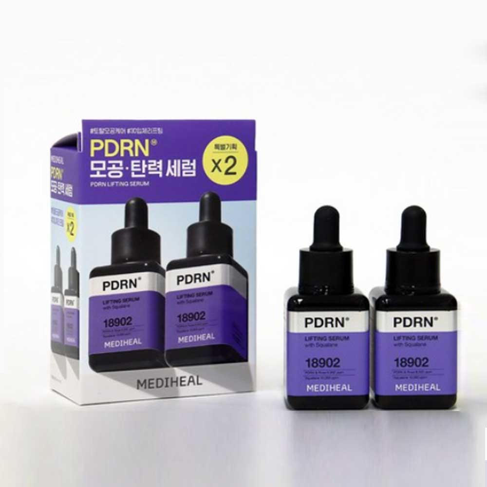 MEDIHEAL PDRN Pore Lifting Serum 40ml x 2 Set Elasticity Firming & Tightening Care