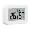 Thermometer Hygrometer LCD Display AM PM ℉ ℃ Switchable Real Time Monitoring Date Clock Mini Temperature Humidity Meter