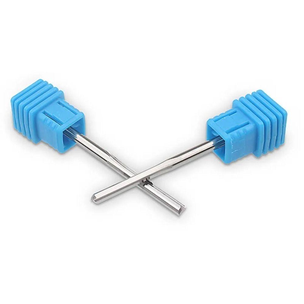 Tungsten Carbide 2 Flute End Mill 3.175mm Shank CNC Router Bit Engraving Bit Tools Woodworking