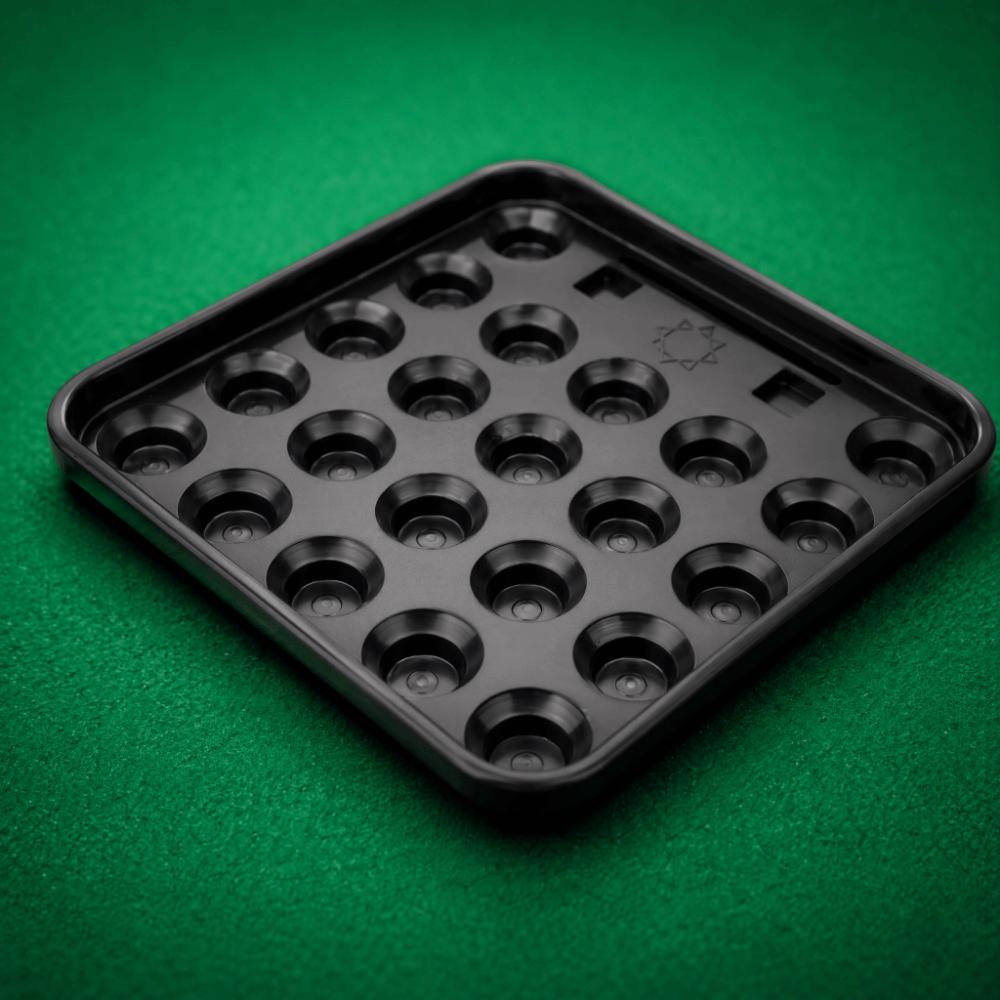 Black Snooker Ball Tray Plastic Tray Snooker Ball Storage Billiard Ball Tray Home Entertainment чёрный