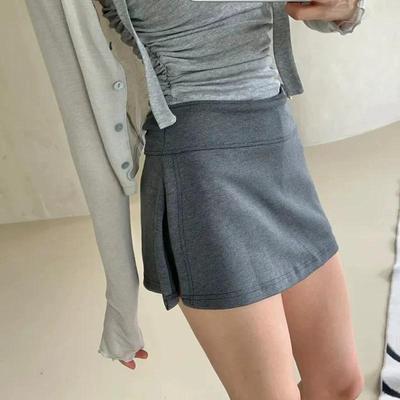 Korean Dongdaemun Spring/Summer Slim A-line Skirt Shorts