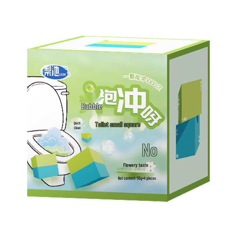 Upgraded Blue Magic Cube Toilet Bowl Cleaner & Deodorizer
