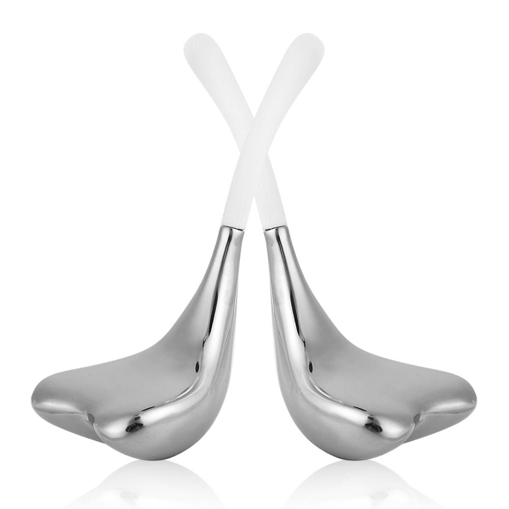 Facial Massage Cryo Spoon Facial Skin Care Ice Globes Stainless Steel Cooling Spa Globes Ice Globe Roller 2-in-1 for Face Beauty