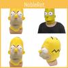 Simpsons Halloween Mask Latex Costume Headgear For Cosplay And Themed Events
