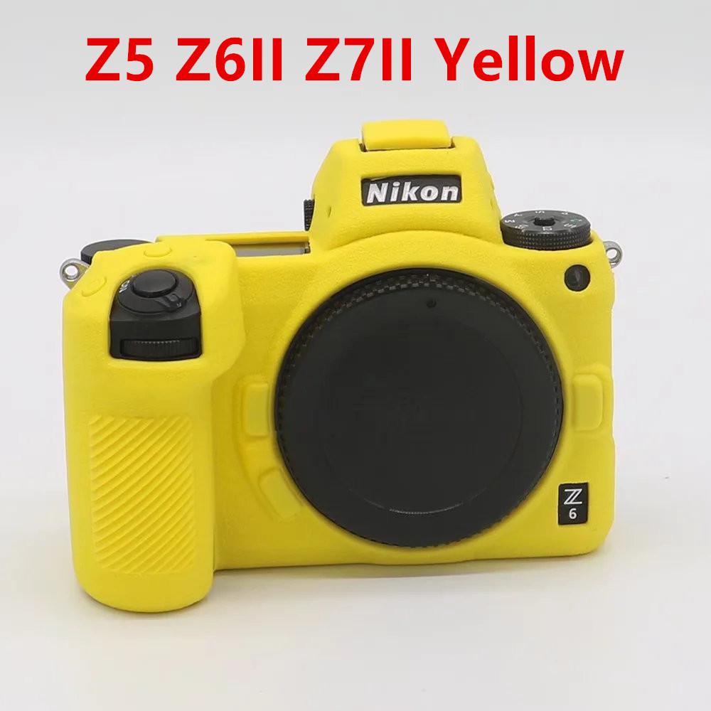 

Soft Silicone Rubber Armor Camera Bag Case For Nikon Z5 Z6 Z7 Z6II Z7II Protective Shell Cover