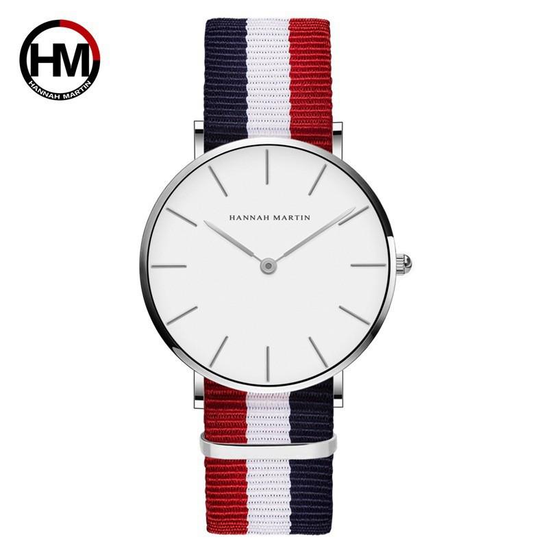 Hannah Martin Damenuhr, wasserdicht, 36 mm, modisch, vielseitig