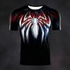 Unisex Casual Loose Fit Short Sleeve Graphic Print Tee