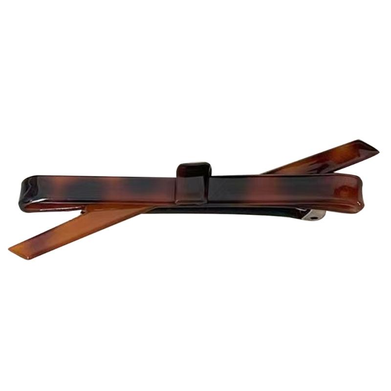 Elegant Hair Clip Barrette Sweet Fashionable Flat Clip Hairpin Stylish Hair Clip for Bunches
