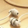 Soft Sleep Earphones Wired Noise Cancelling In-Ear Anti-noise Type C 3.5mm Earphone Wired for Mobile Phone Earplugs Mini