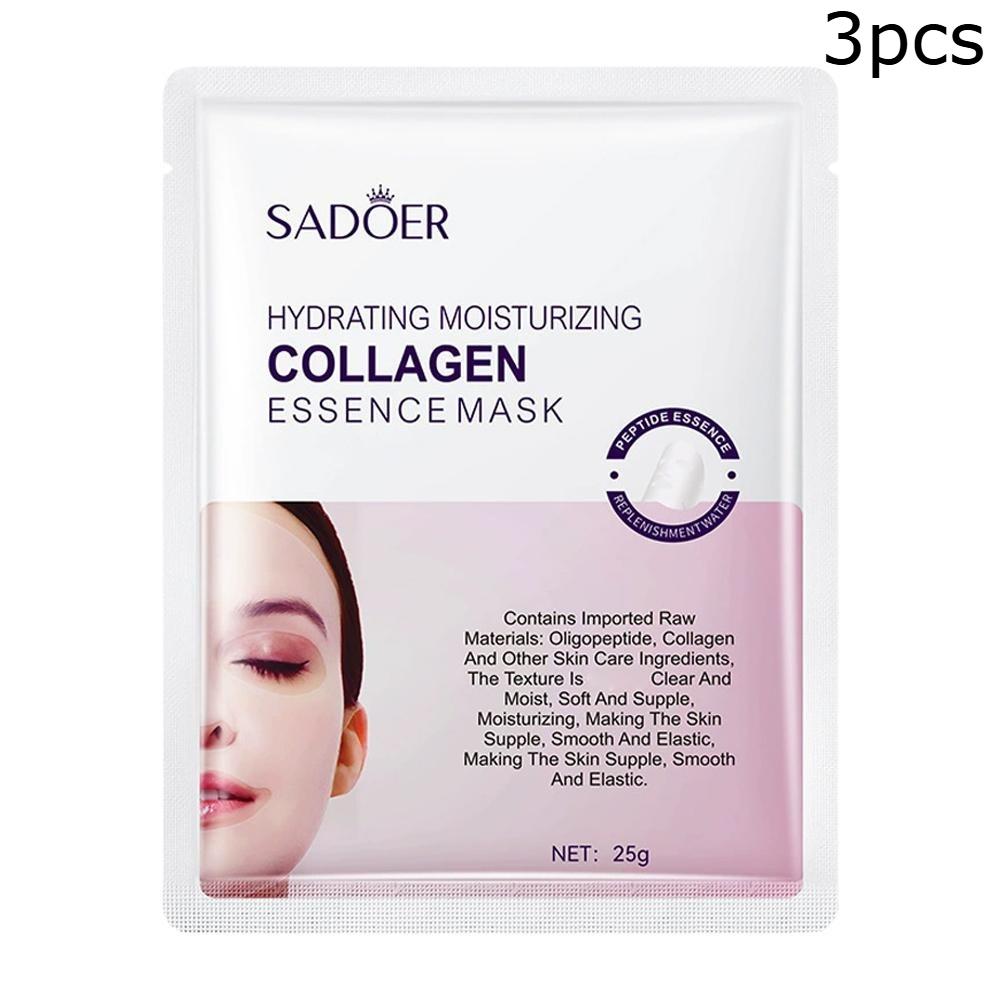 Hyaluronic Acid Collagen Face Mask Skincare Moisturizing Hydrating Facial Masks Sheet Mask Skin Care