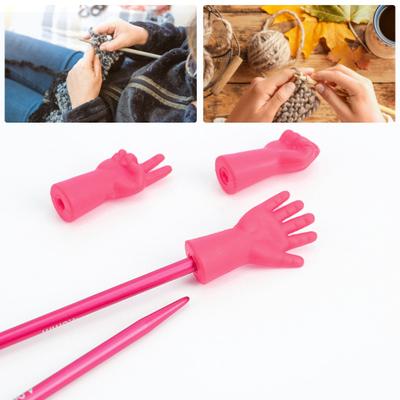 Needle Sleeves Durable Anti-drop Compact Knitting Needle Tip Stopper Protectors Craft Sewing Accessories for Women