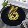 BVB092 Round Area Rug,Carpet Rug for Living Room Bedroom Sofa Playroom Decor,Non-slip Floor Mat
